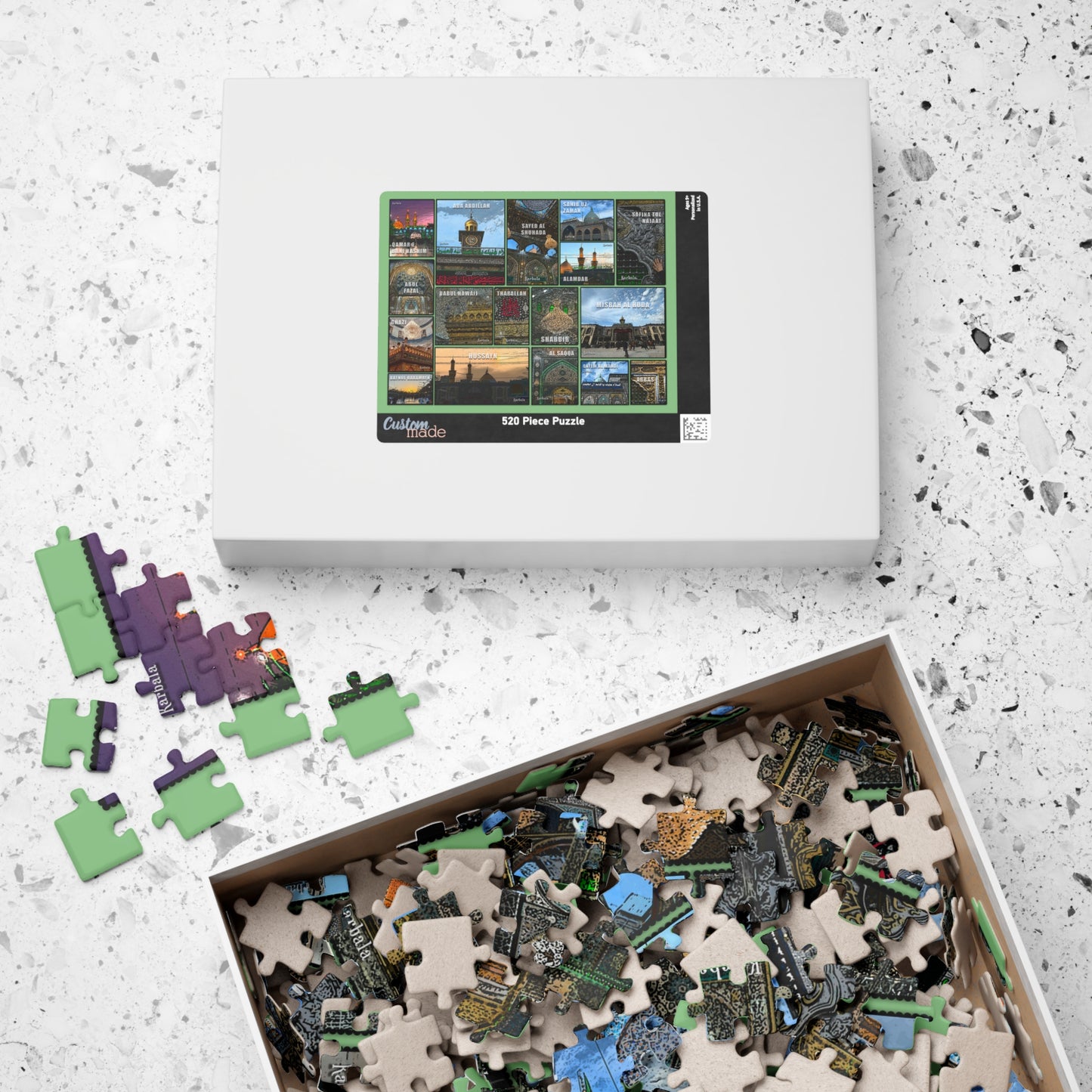 Postcards from Karbala | Three Blessed Months (110, 252, 520-piece)