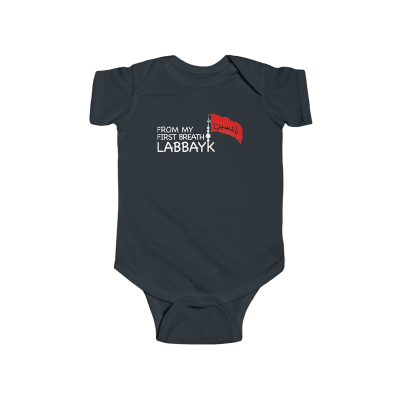 From my First Breath Labbayk Onesie